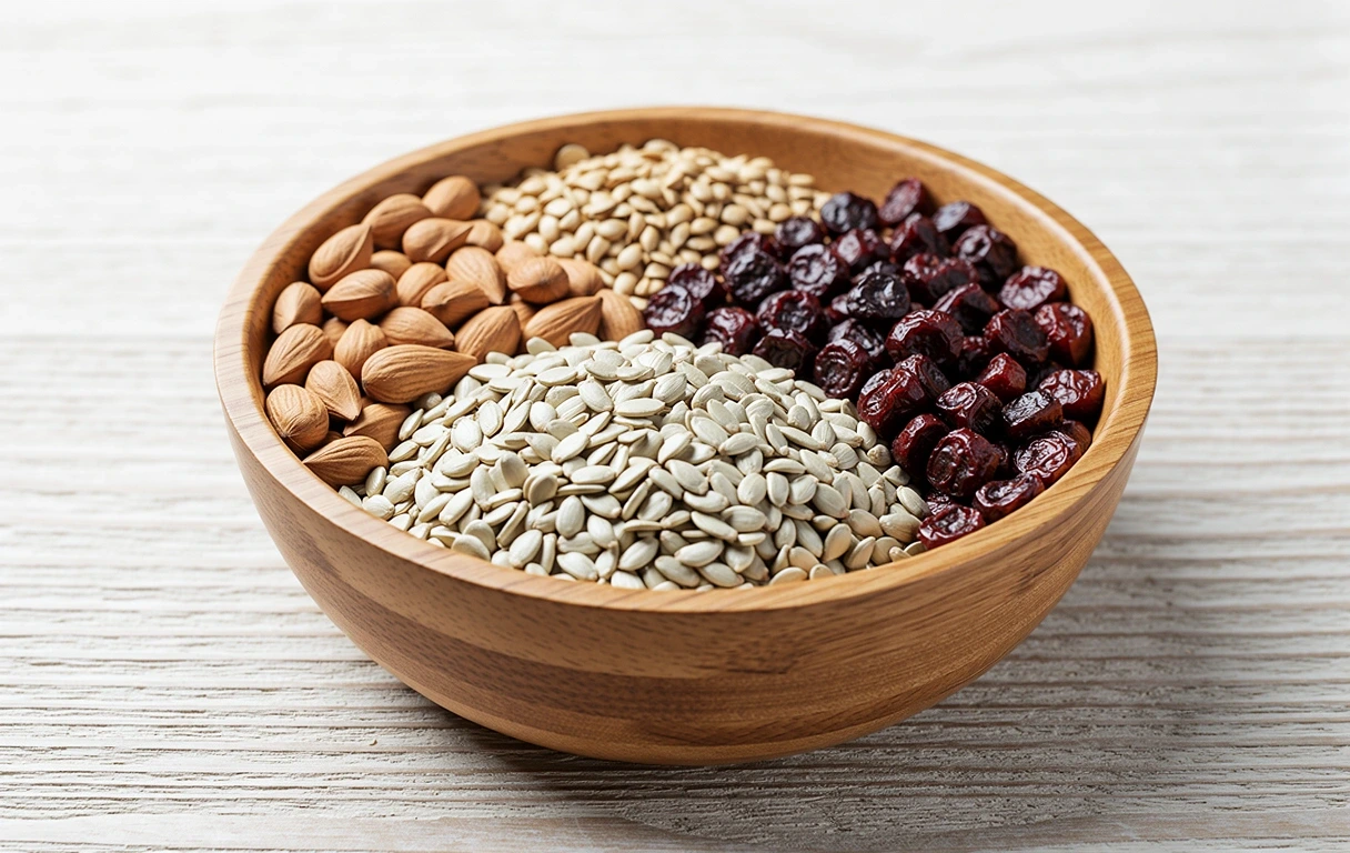 Ravitsevat siemenet ja pähkinät