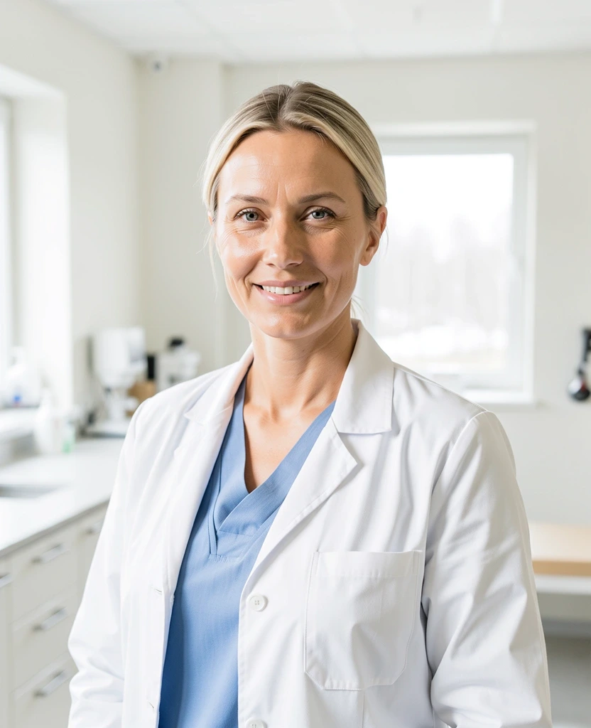 Ravintoasiantuntija työssään